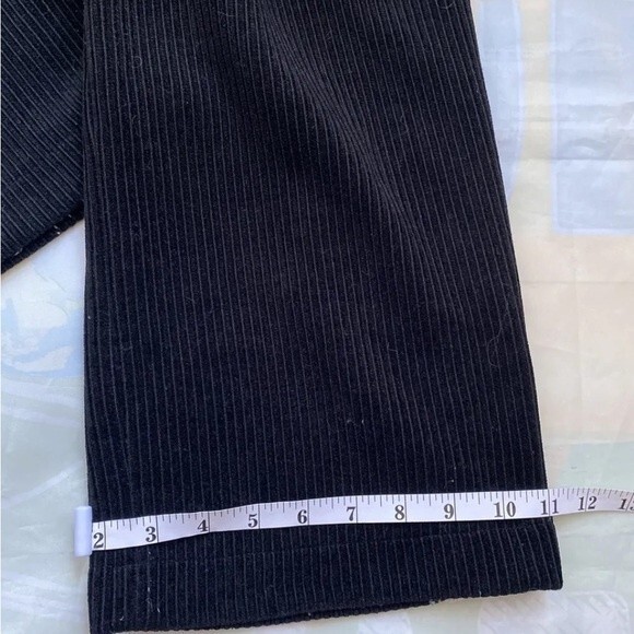 Inkatsu Fashion Heavy Velvet Elastic Waist Pull On Wide Leg Pants Size 160/64A - Picture 12 of 12